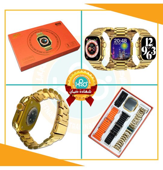 ساعه اصلية شركة 3 استيك Gold Edition Y&H X99 ULTRA MAX