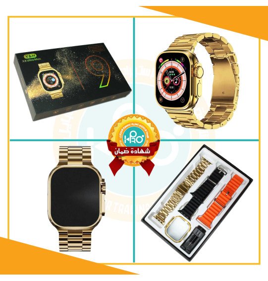 ساعه اصلية شركة 3 استيك Gold Edition Y&H X8 ULTRA MAX